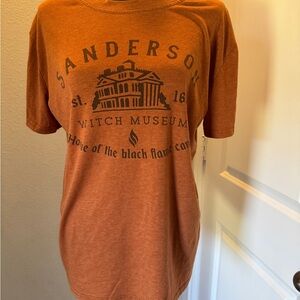 Graphic Tee in Orange